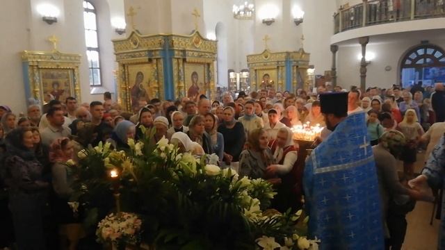 Успение Пресвятой Богородицы. Фрагменты Всенощного бдения, 27.08.2019 смотреть онлайн