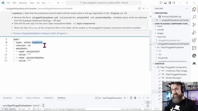 Create Dapr pluggable components using .NET смотреть онлайн