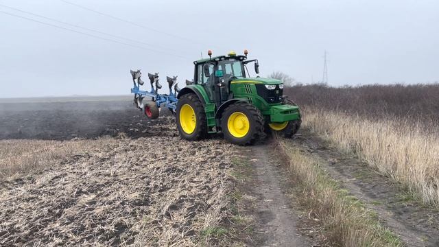 john deere 6195m lemken juwel 8 oranje 2021 смотреть онлайн