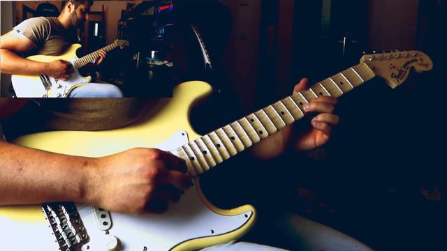 80's Track Guitar Improvisation w/ an Yngwie Malmsteen Fender Stratocaster смотреть онлайн