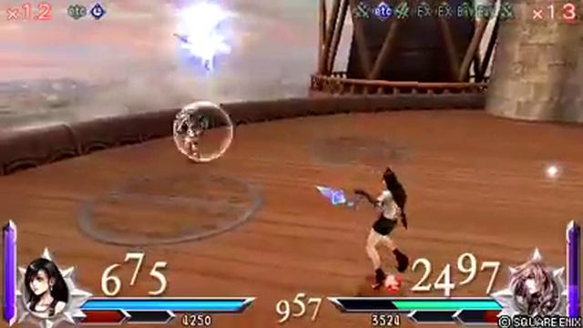 Dissidia Duodecim 012: Final Fantasy - Tifa vs Lightning смотреть онлайн