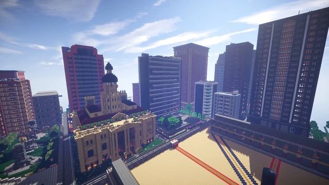 Minecraft - Project Zearth - Huge City Map w/ Download смотреть онлайн