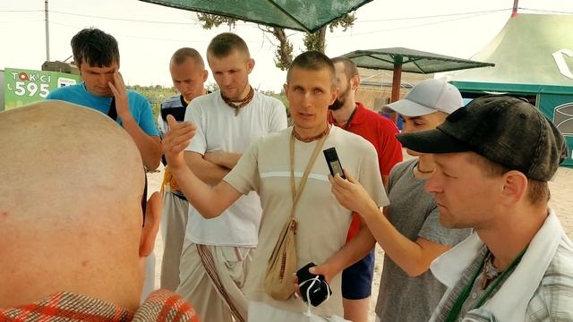 Фестиваль Харинама-Санкиртаны - Лекция на Море "Командная игра" - ШБ 1.2.7 (Бердянск, 23.06.2019 г. смотреть онлайн