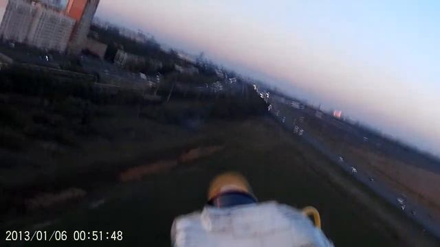 Cessna 150 вечерний полёт
