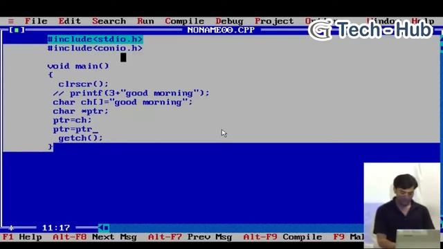 printf with string pointer concept смотреть онлайн