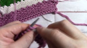 КАЙМА - (вязание сверху )"ЗУБЧИКИ"/ knitting pattern/