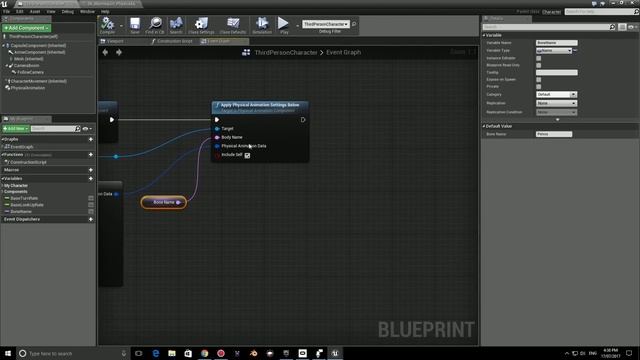 Lets Create Physical Animations - Blueprints #15 [Unreal Engine 4 Tutorial] смотреть онлайн