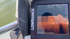 Эхолот Лоуренс Elite 5 hdi полубоковое сканирование