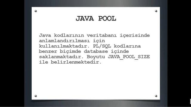 Oracle DBA Java Pool nedir 2015 смотреть онлайн