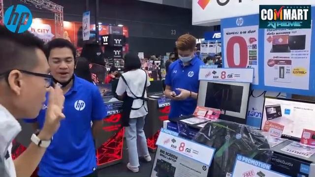 ส่องโปร HP @ Commart Xtreme 2020 Notebook รุ่นน่าซื้อ Gaming บางเบา ฟรีแรม 8GB ลดราคา ของแถมเพียบ смотреть онлайн