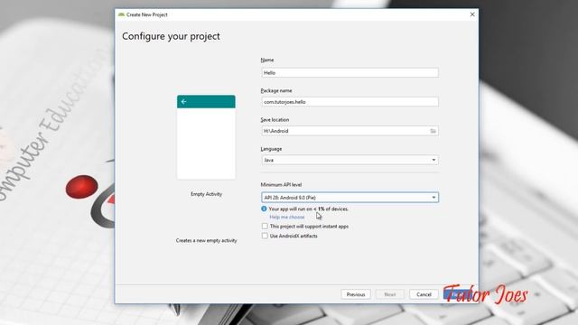 Let Start Creating Android App in Android Studio 3.3.2 in Tamil смотреть онлайн