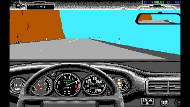 Test Drive 2 The Duel (DOS) HD смотреть онлайн
