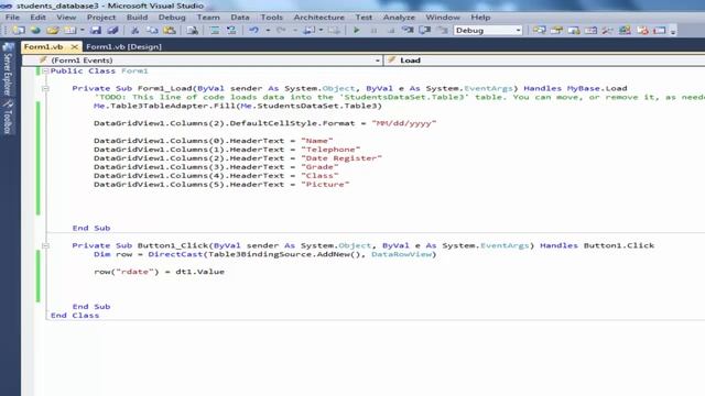 Programming in Visual Basic .Net: how to Connect access Database to VB.Net смотреть онлайн