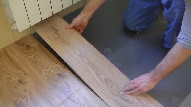 Как укладывать ламинат на пол своими руками смотреть онлайн