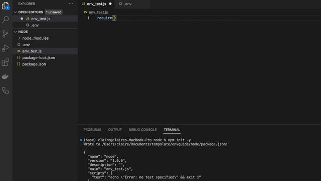 揭秘大神們的配置技巧!.env文件,帶你從零入門Python/Node.js項目的環境變量管理｜ 把腳本里的API key 和 token藏起來 ｜ dotenv(.env)的配置和使用 смотреть онлайн