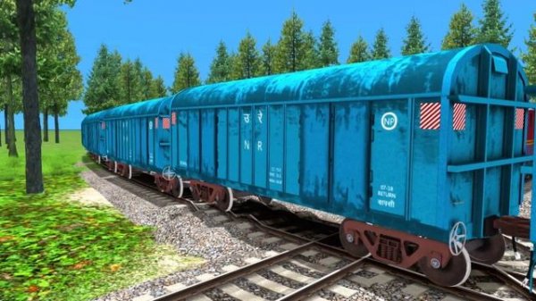 5 Trains Running on Risky Diamond Railroad Tracks | Train Simulator