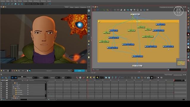 Lex Luthor Animation. Toon Boom Harmony смотреть онлайн