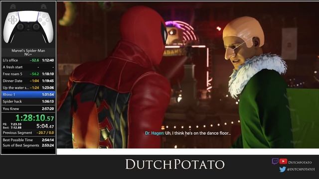 Spider-Man Remastered - PS5 Any% NG+ Speedrun in 2:54:57 (WR on 6/8/21) смотреть онлайн