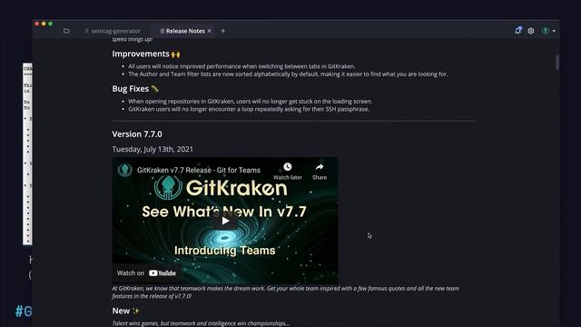 How to Manage Releases with Semantic Versioning and Git Tags смотреть онлайн