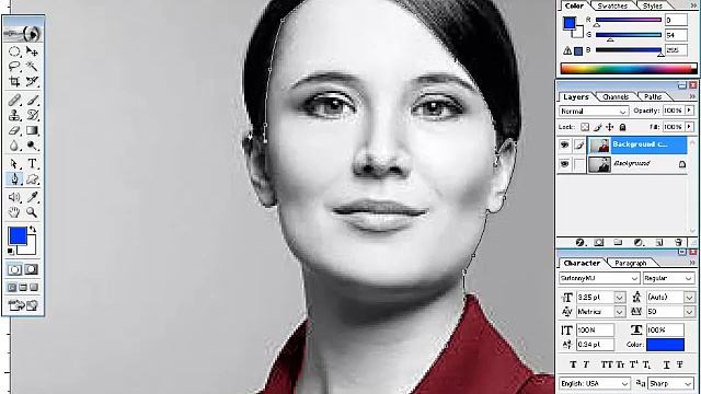 How To Colorize Black And White Photos In Photoshop 7 I Designing 874