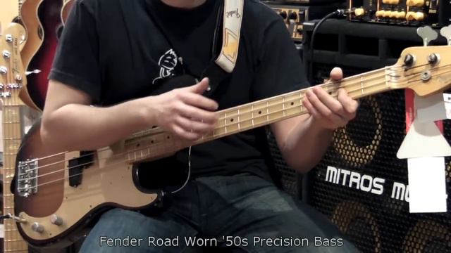 Mitros Music i Branimir Markovic predstavljaju Fender Road Worn '50s Precision Bass 02 смотреть онлайн