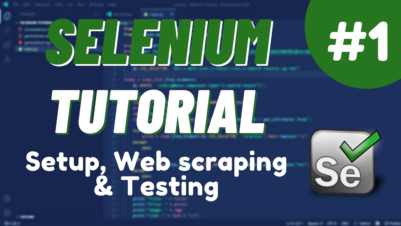 Урок №1 Python Selenium - Настройка, веб-скрейпинг и тестирование смотреть онлайн