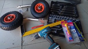 Тюнинг лодки Ривьера 3600 СК. Установка транцевых колес на лодку ПВХ.