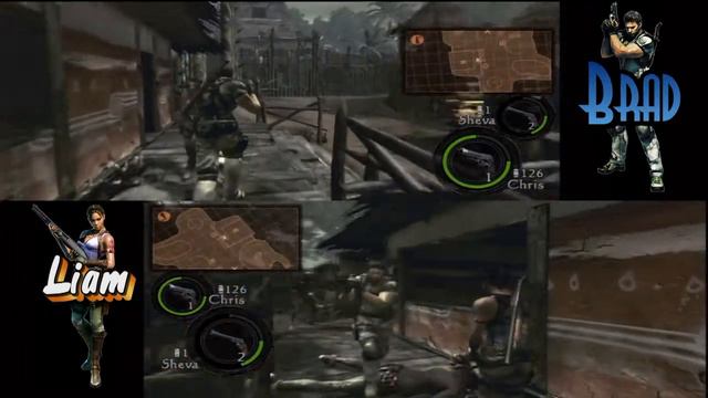 [14] Let's Play Resident Evil 5: Friends Don't Let Friends Drop Bridges on Each Other смотреть онлайн