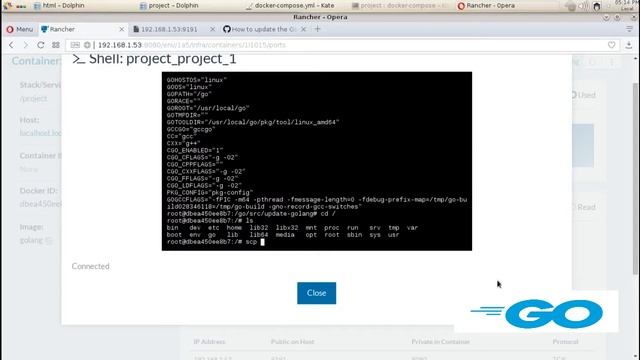 Web GO-Lang # 1 - Install golang docker (docker-compose) смотреть онлайн
