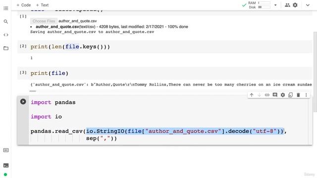 DATA SCIENE Complete Beginner COURSE: Convert Csv File To A Python List смотреть онлайн