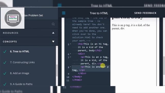 HTML Tree and List смотреть онлайн