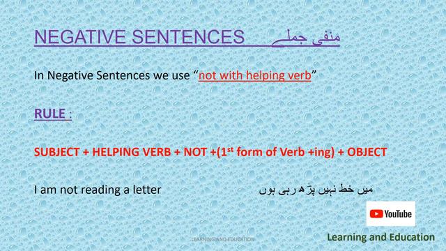 Learn PRESENT CONTINUOUS TENSE in an easier way смотреть онлайн