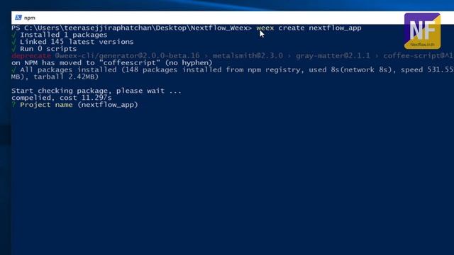 สร้างแอพด้วย Weex #1: วิธีติดตั้ง และสร้างโปรเจคใหม่