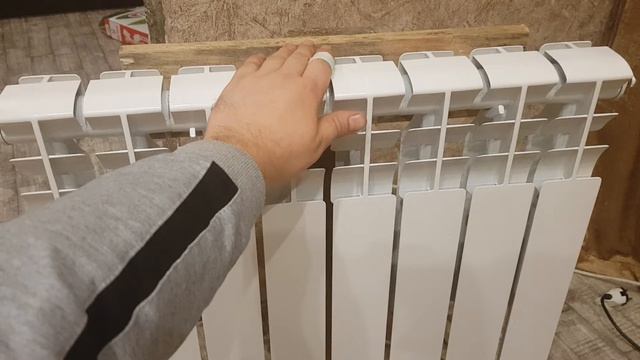 Тэн 1.5 кВт в Биметалическую батарею... Первый опыт!