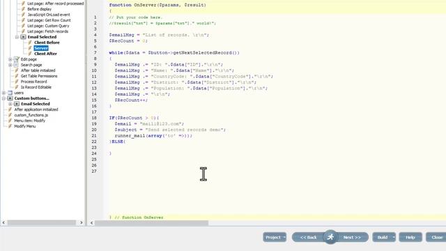 Email selected records | Two different methods. смотреть онлайн