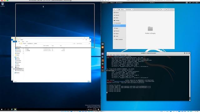 Copy files from Windows to Kali using smbserver.py смотреть онлайн