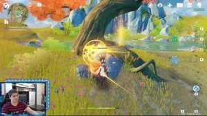 СМЕШАЙТЕ ТРИ ОСОБЫХ ЭССЕНЦИИ НЕПОДВИЖНОСТИ ПАРЯЩИЙ ФРАГМЕНТ НЕБЕСНОГО КАМНЯ | GENSHIN IMPACT