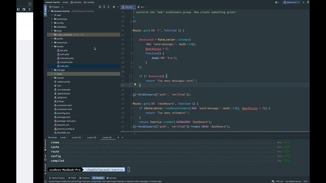 Laravel Rate Limiting/How to/ in Arabic(4K)| بلعربي смотреть онлайн