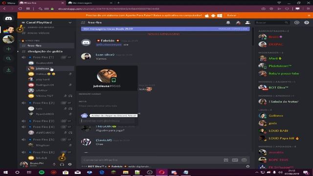 ⚫ Como divulgar seus Videos,Servidores,Sites e etc. de maneira rápida no Discord. смотреть онлайн