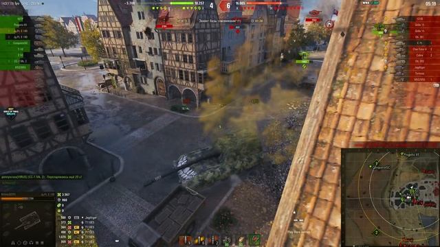 Jg.Pz. E 100: Risky play, was it worth it? - World of Tanks смотреть онлайн