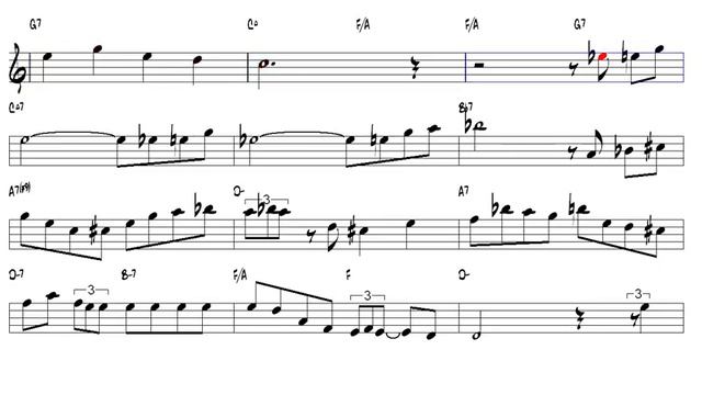 My Melancholy Baby V2  E Burnett & G Norton 1912 Alto Sax