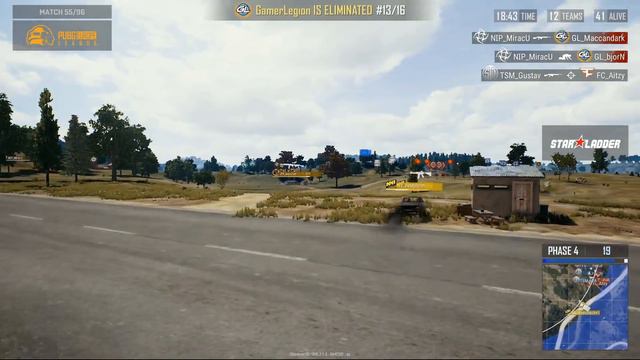 Матч 55 • PUBG Europe League • Фаза 3 смотреть онлайн