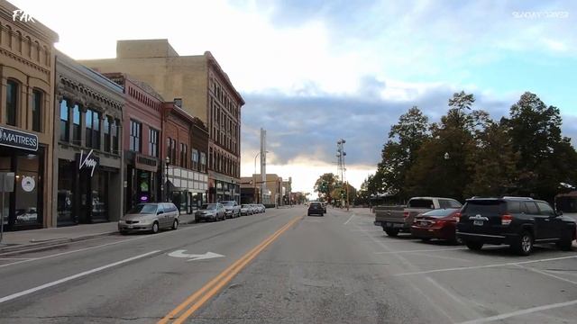Fargo 4K60fps - Driving Small City - North Dakota, USA