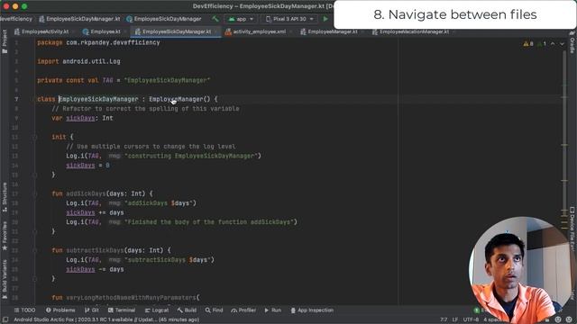 Increase Your Efficiency as an Android Dev - Keyboard Shortcuts, ADB aliases, Live Templates смотреть онлайн