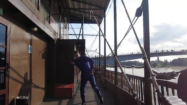 My dancing Frigate Flagship Velikiy Novgorod.Мои танцы,Фрегат Флагман,Великий Новгород смотреть онлайн