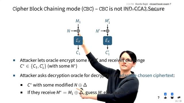 Cryptography - L6 Symmetric Encryption смотреть онлайн