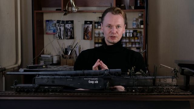 Настоящий монстр! Обзор немецкого орудия K5 Leopold от Trumpeter смотреть онлайн