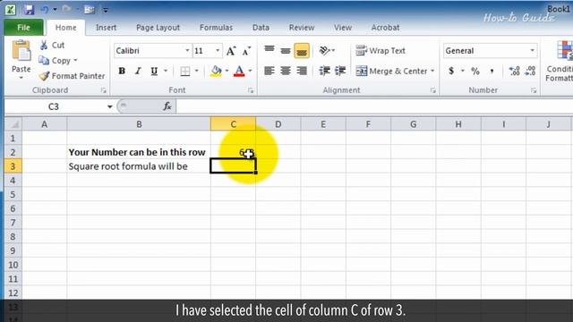 How to Calculate Square Root in Microsoft Excel смотреть онлайн