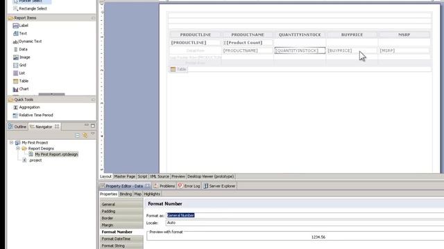 Creating Your First Report Using BIRT Designer Professional смотреть онлайн