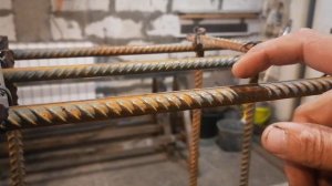 Армирование фундамента, армирование столбчатого фундамента, армирование ростверка!